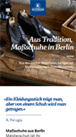 Mobile Screenshot of massschuhe-berlin.com
